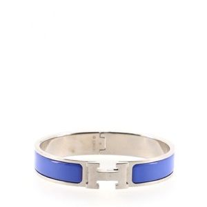 Blue and silver Hermès bracelet